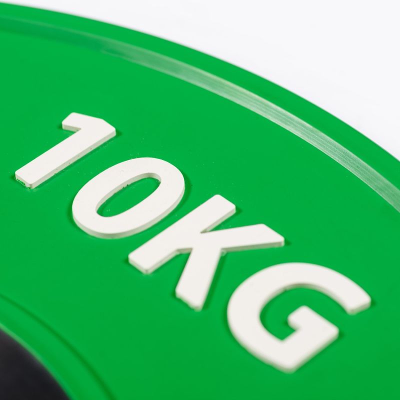 Диск профессиональный обрезиненный HARD цветной D51 мм PROFI-FIT 10 кг