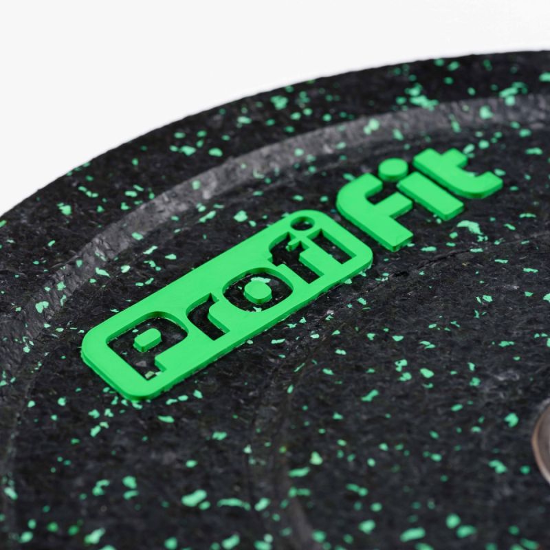 Диск для штанги HI-TEMP с цветными вкраплениями D51 мм PROFI-FIT 10 кг