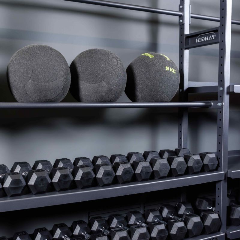 Гантель гексагональная обрезиненная PROFI-FIT 20 кг