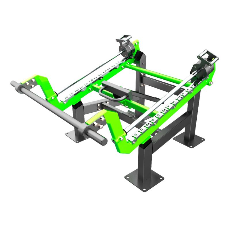 F-2804 Уличный тренажер Приседание с переменной нагрузкой ZAVODSPORTA
