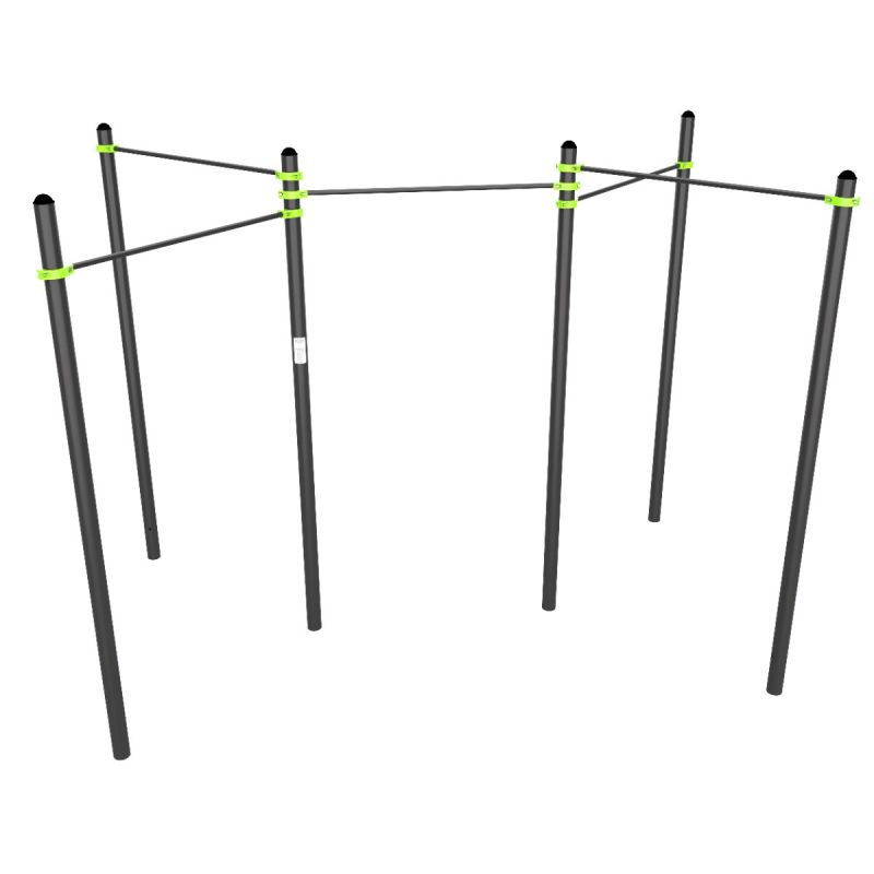 W350 Воркаут (5 турников) ZAVODSPORTA