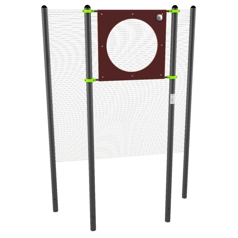 W354 GTO Мишень на стойках круглая (для метания теннисного мяча в цель) D90 см ZAVODSPORTA