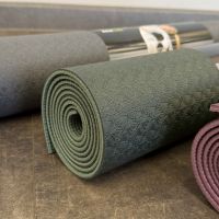 Коврик для йоги и фитнеса БАЗА (зелёный-оливковый) 5 мм PROFI-FIT