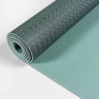 Коврик для йоги и фитнеса БАЗА (зелёный-оливковый) 5 мм PROFI-FIT