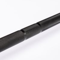 Гриф для штанги олимпийский женский 2010 мм (черный, до 480 кг, замки-пружины) D50 мм PROFI-FIT