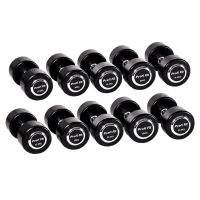 Гантельный ряд профессиональный (шаг 2,5 кг, 5 пар) PROFI-FIT 27,5-37,5 кг