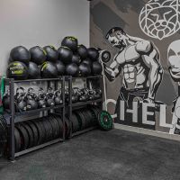 Гиря обрезиненная с хромированной ручкой PROFI-FIT  6 кг