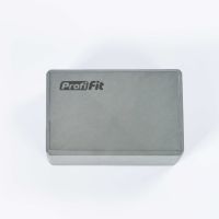 Блок для йоги серый PROFI-FIT