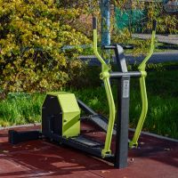 Cardio-1902 Уличный тренажер Эллипсоид с безынерционным нагрузочным механизмом ZAVODSPORTA