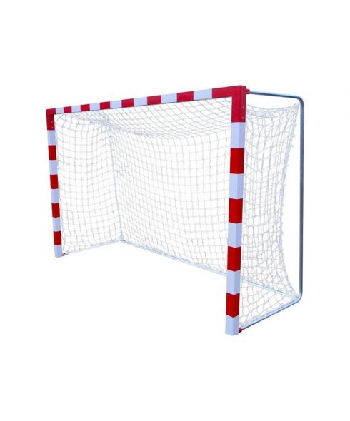 Сетка гандбол/мини-футбол Д=5,0 мм яч. 100*100 белый Размер 2,00 * 3,00 * 1.0 м ПА