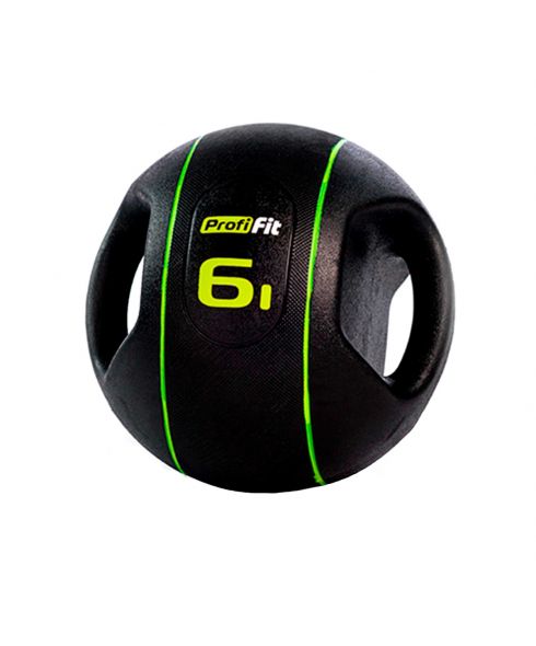 Медицинбол с хватами PROFI-FIT 6 кг