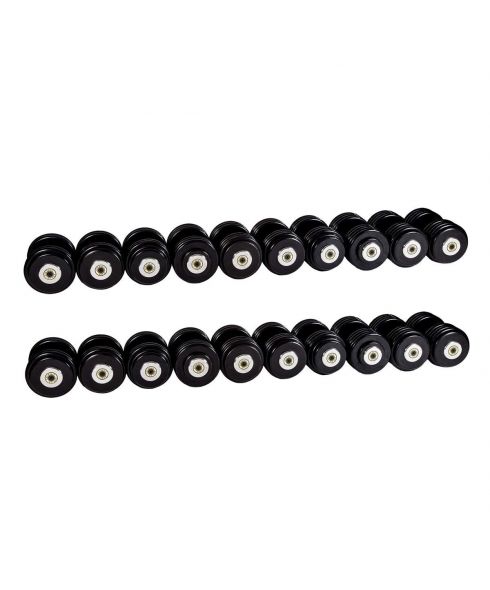 Гантельный ряд базовый (шаг 2,5 кг, 10 пар) PROFI-FIT 27,5-50 кг*