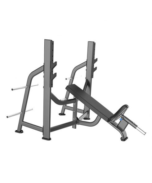 E7042 Скамья-стойка для жима под углом вверх