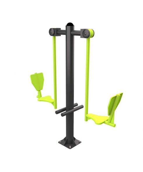 S-1023 Уличный тренажер Жим ногами (двусторонний) ZAVODSPORTA