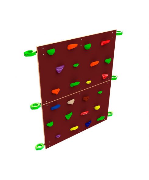 W108 Щит для лазания с зацепами ZAVODSPORTA