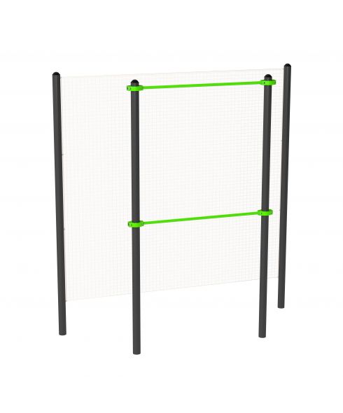 W353 GTO Мишень на стойках квадратная (подходит ОВЗ) ZAVODSPORTA